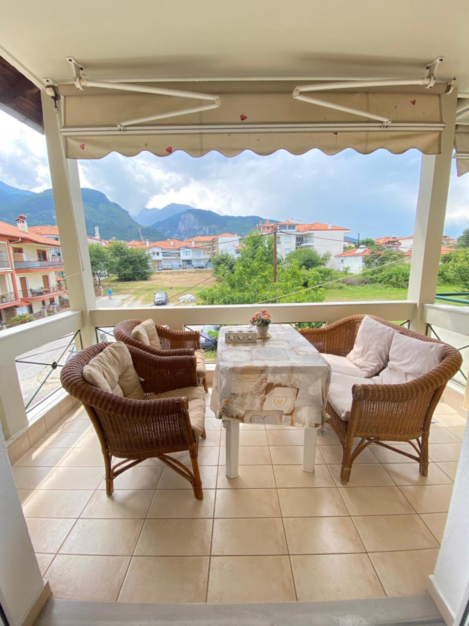 Στη Γοητεία Του Ολύμπου Appartement Litóchoron Buitenkant foto